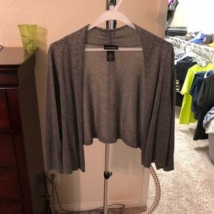 Gray/Silver sparkly shawl!